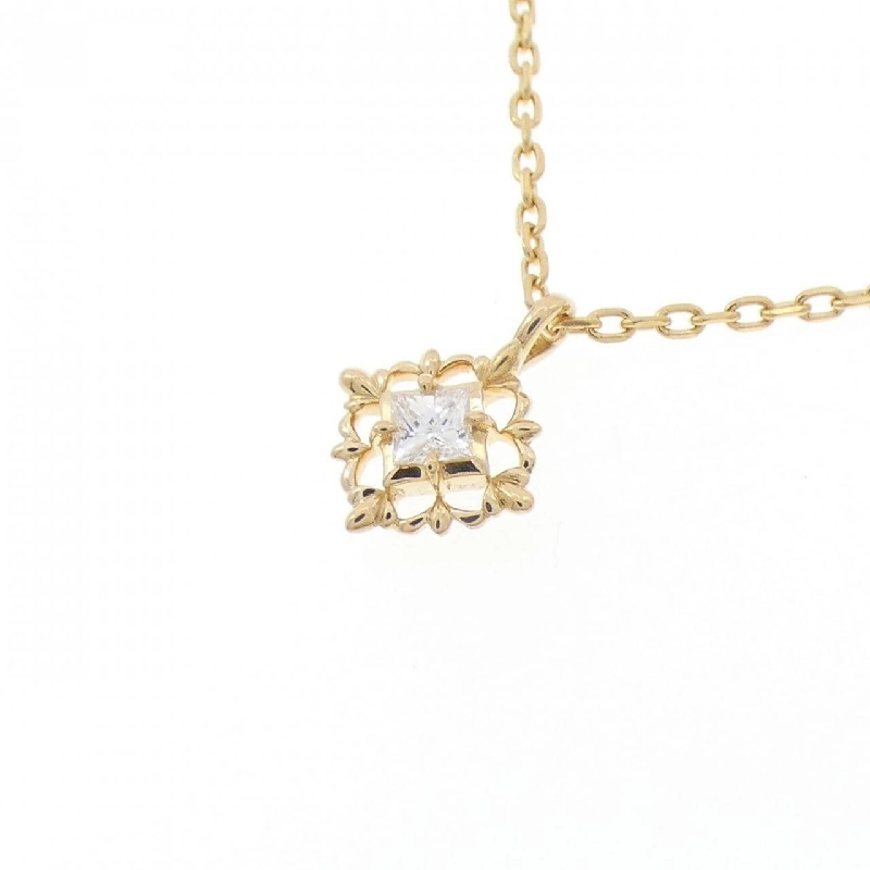 Dây chuyền kim cương Agat 0.05CT - Hàng hiệu Authentic 840320