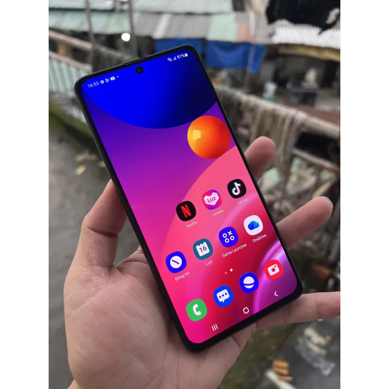 samsung galaxy M51 ram 8/128gb, màn 6.7,Full HD+,Pin trâu 7000mAh, 2 sim,chíp snapdragon 797266