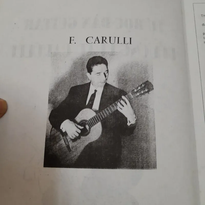 Tự học đàn Guitar theo PP CARULLI. Tác giả Anh Tuấn 749569