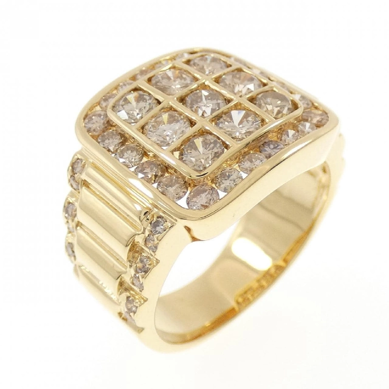 Nhẫn kim cương K18YG 2.18CT - Hàng hiệu Authentic 849224