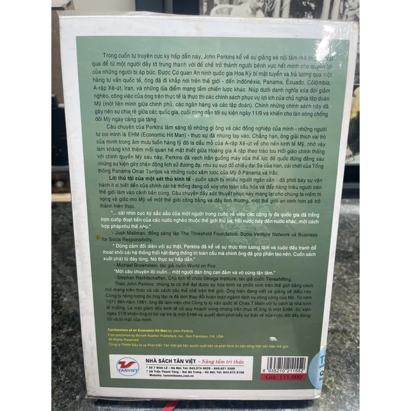 Lời thú tội của một sát thủ kinh tế John Perkins xb2013 727907