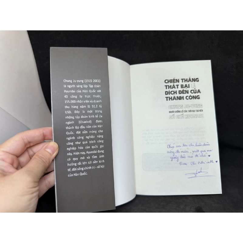 Chiến Thắng Thất Bại Là Đích Đến Của Thành Công, Chung Ju-Yung, 2024, Mới 90% (Có ghi chữ trang đầu) SBM270325 919427