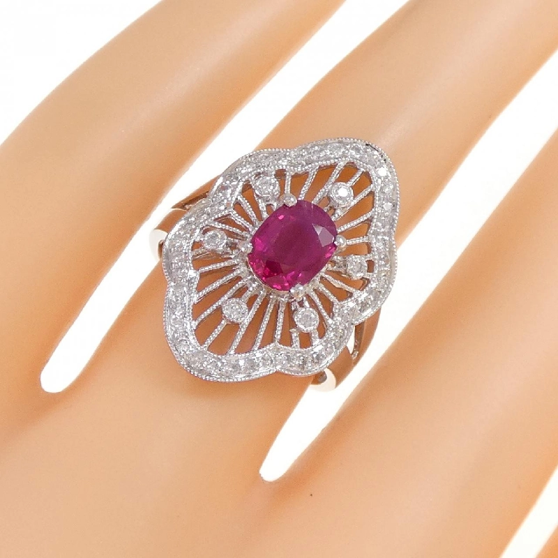 Nhẫn Ruby PT900 1.13CT 669935