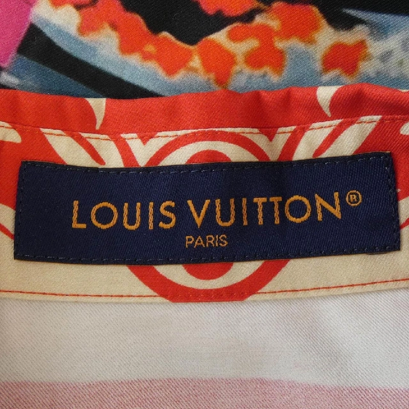 Áo sơ mi cotton ngắn tay in LOUIS VUITTON HRS12WKIS S/S - Hàng hiệu Authentic 894887