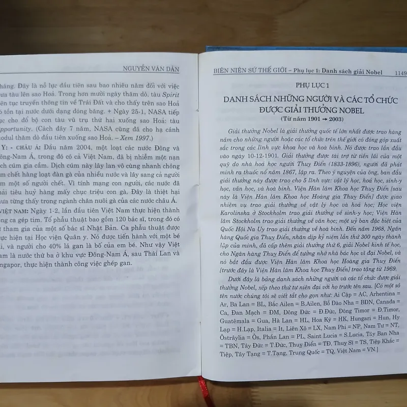 Biên Niên Sử Thế Giới (Từ Tiền Sử Đến Hiện Đại) - Nguyễn Văn Dân biên soạn 704383