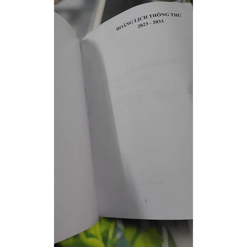 Hoàng Lịch Thông Thư 2023 - 2033 727380