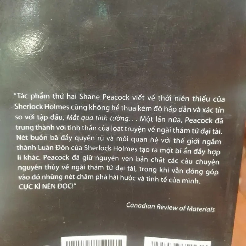 Shane Peacock - THỜI NIÊN THIẾU CỦA SHERLOCK HOLMES, cú ngã tử thần 690909