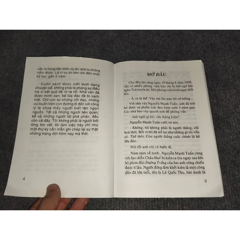 5 NĂM HẦU TOÀ CỦA MỘT NHÀ VĂN - TRẦN ĐÌNH THU 991101