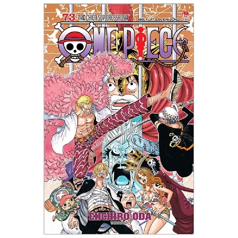 One Piece - Tập 73: Tác Chiến Sop Dressrosa - Eiichiro Oda (Mới 100%) Truyện tranh, NXB Kim Đồng - SÁCH ĐẠI HỌC 487450