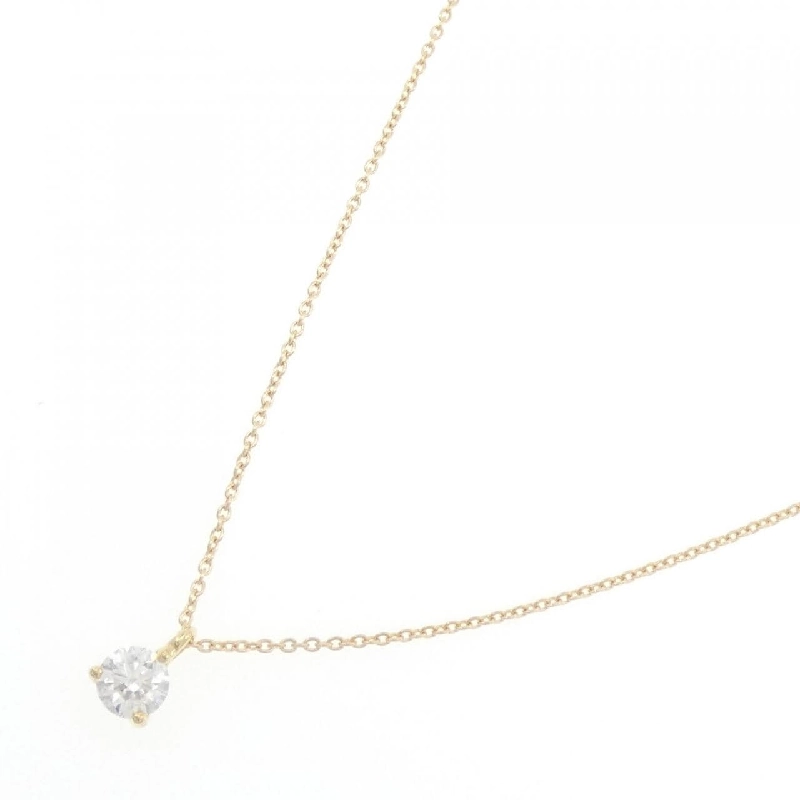 Dây chuyền kim cương K18YG 0.301CT F SI1 VG - Hàng hiệu Chính hãng 872570