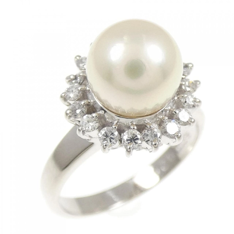 Nhẫn ngọc trai Akoya PT900 8.0mm - Hàng hiệu Authentic 852611