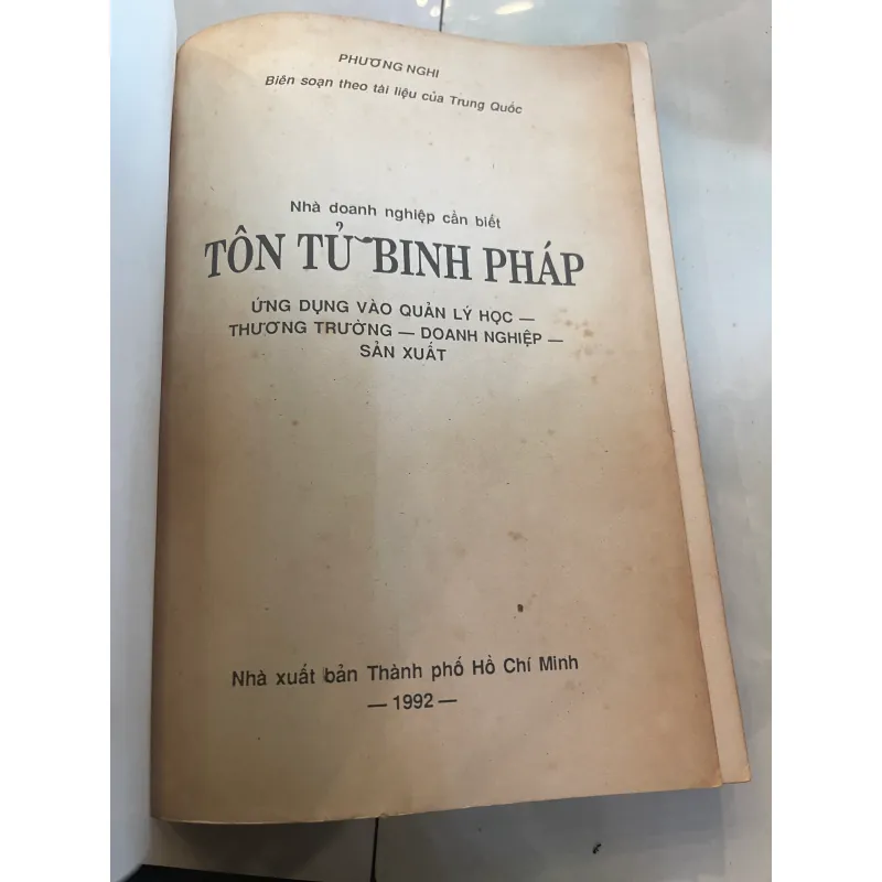 TÔN TỬ BINH PHÁP - PHƯƠNG NGHI biên soạn  999050