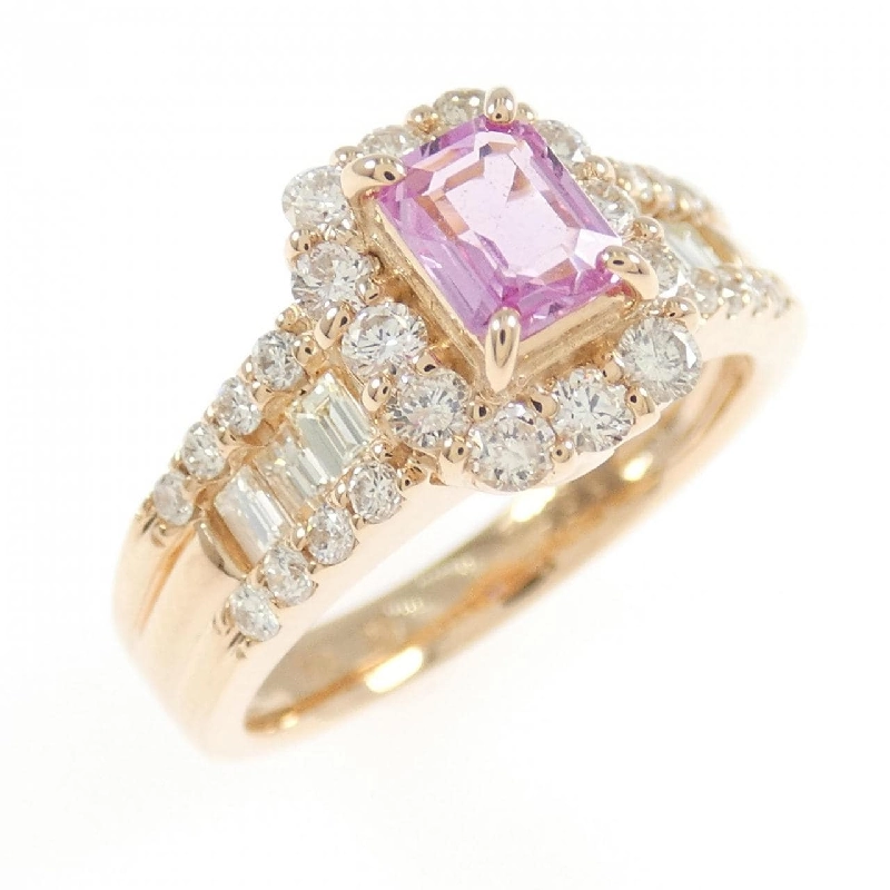 Nhẫn Sapphire K18PG 0.512CT - Hàng hiệu Chính hãng 667427