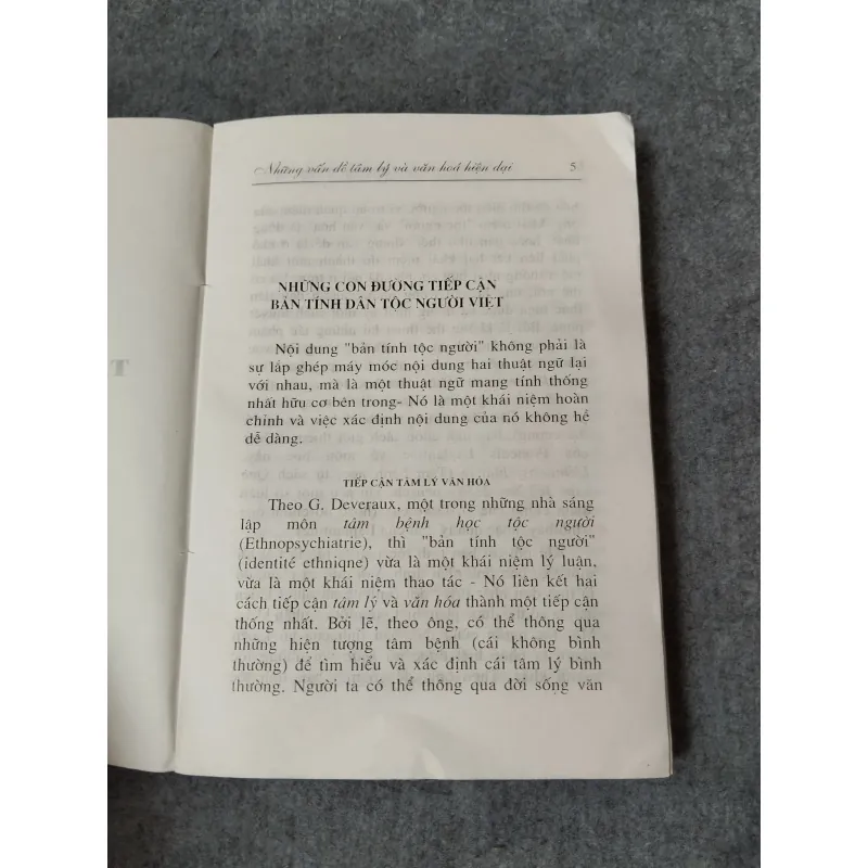 NHỮNG VẤN ĐỀ TÂM LÝ VÀ VĂN HOÁ HIỆN ĐẠI 718898