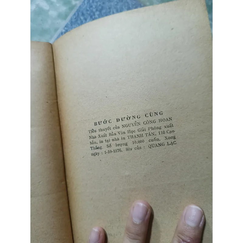 Bước đường cùng - Nguyễn Công Hoan 1000528