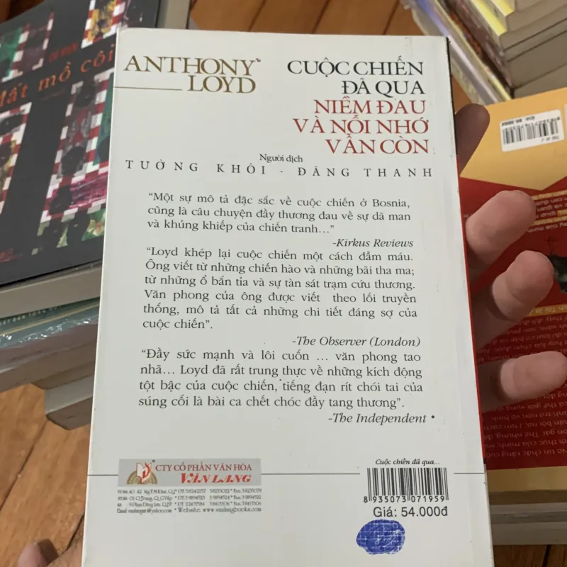 Cuộc chiến đã qua niềm đau và nỗi đau vẫn còn - Sách hiếm 754134
