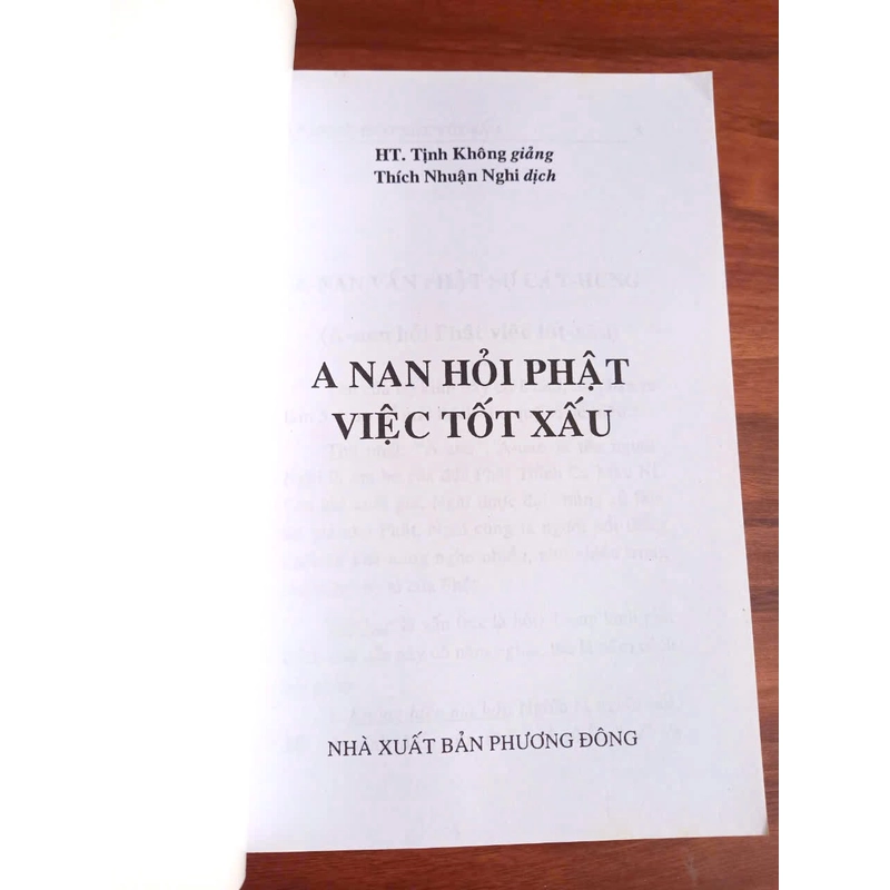 Anan Vấn Phật Sự Cát Hung - Hòa thượng Tịnh Không giảng 290337