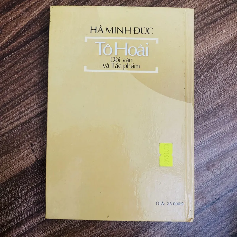 Tô Hoài đời văn và tác phẩm - Hà Minh Đức- nxb 2007 1024294