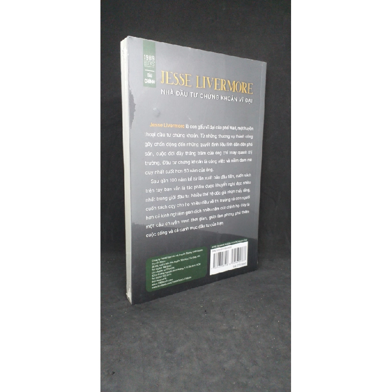 Jesse Livermore nhà đầu tư chứng khoán vĩ đại - Edwin Lefevre new 100% HCM.ASB1305 346449