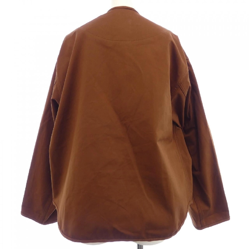 【Khuyến mãi】Áo khoác không cổ HERMES 635672