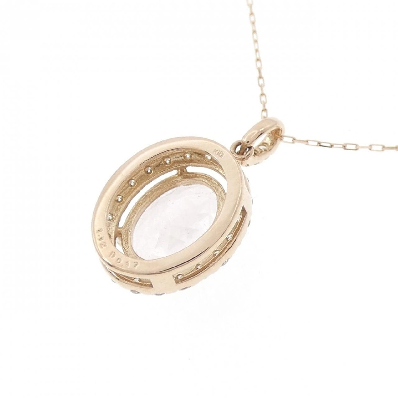 K18PG Morganite Necklace 1.12CT - Hàng hiệu Chính hãng 862689