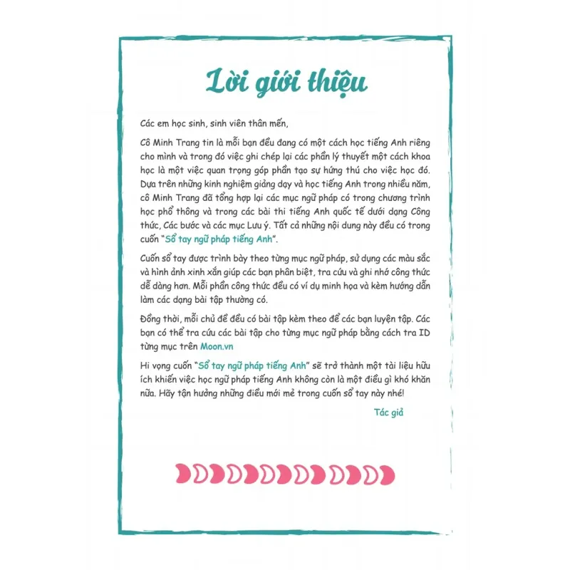Sổ tay ngữ pháp Tiếng Anh 795806