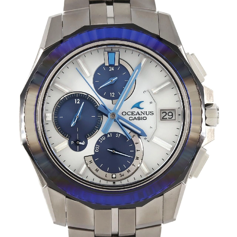 Đồng hồ sóng radio Casio Oceanus Mantle TI LIMITED OCW-S6000PB-7AJR TI Solar Quartz - Hàng hiệu Chính hãng 888128