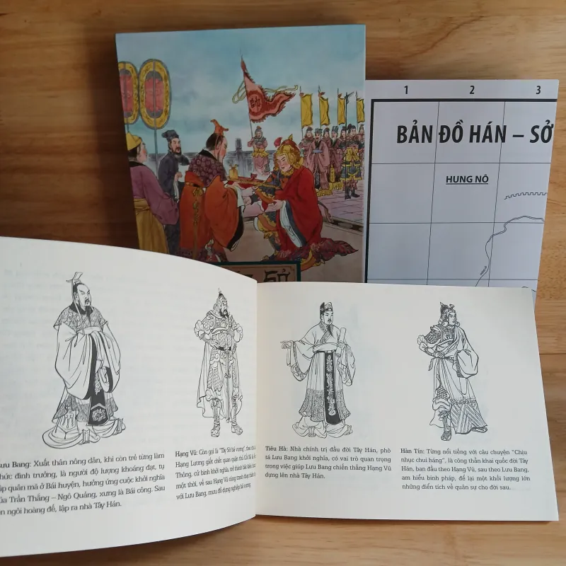 Hán Sở Diễn Nghĩa Liên Hoàn Họa (Bộ Hộp 6 Tập) 797465