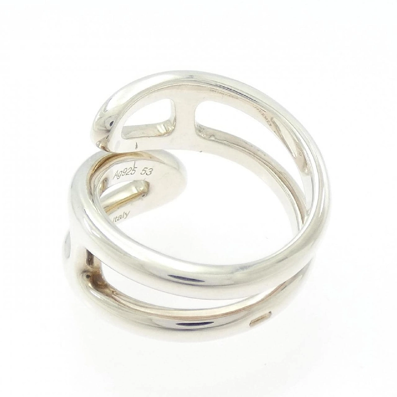 Nhẫn punk Chaine d'Ancre của Hermès 664915