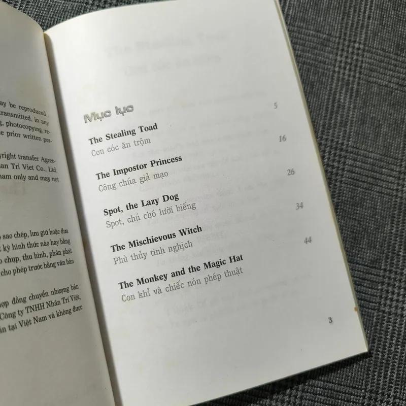 (Song ngữ Anh-Việt) The Stealing Toad (Con cóc ăn trộm) - Lê Huy Lâm (dịch giả) 697726