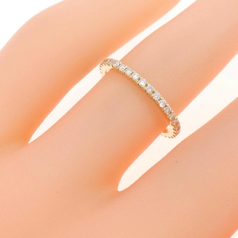 Nhẫn kim cương Full Eternity K18YG 0.334CT - Hàng hiệu Authentic 860440