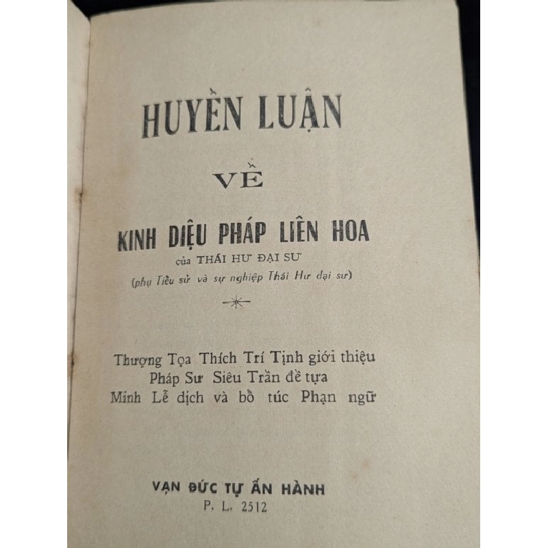 Huyền luận về kinh diệu pháp liên hoa - Thái Hư Đại Sư ( bản dịch  Minh Lễ  ) 754387