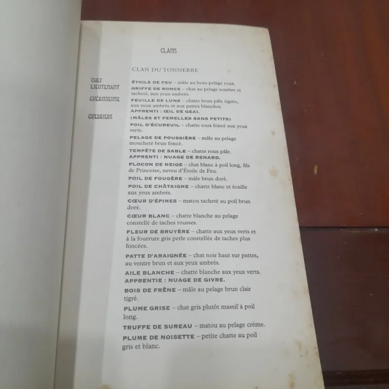 Erin Hunter - LE POUVOUR DES ÉTOULES LA GUERRE DES CLANS, Cycle III - LivreVI Solei levant 798002