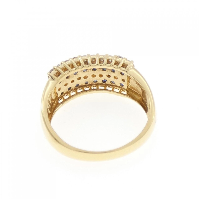 Nhẫn Sapphire K18YG 0.41CT - Hàng hiệu Chính hãng 850304