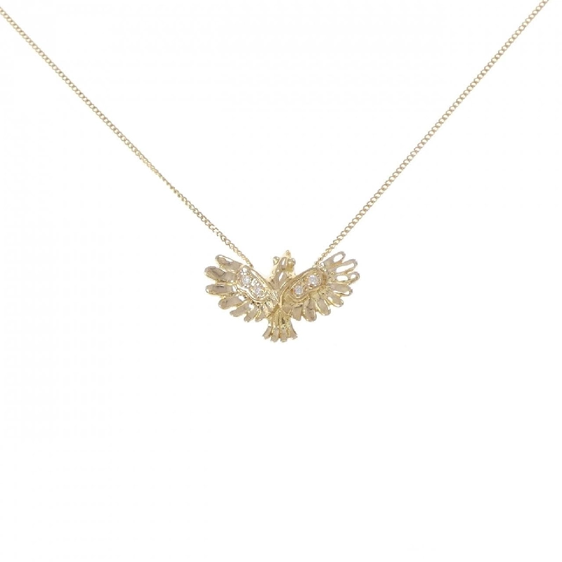 Dây chuyền kim cương K18YG 0.04CT - Hàng hiệu Chính hãng 856968