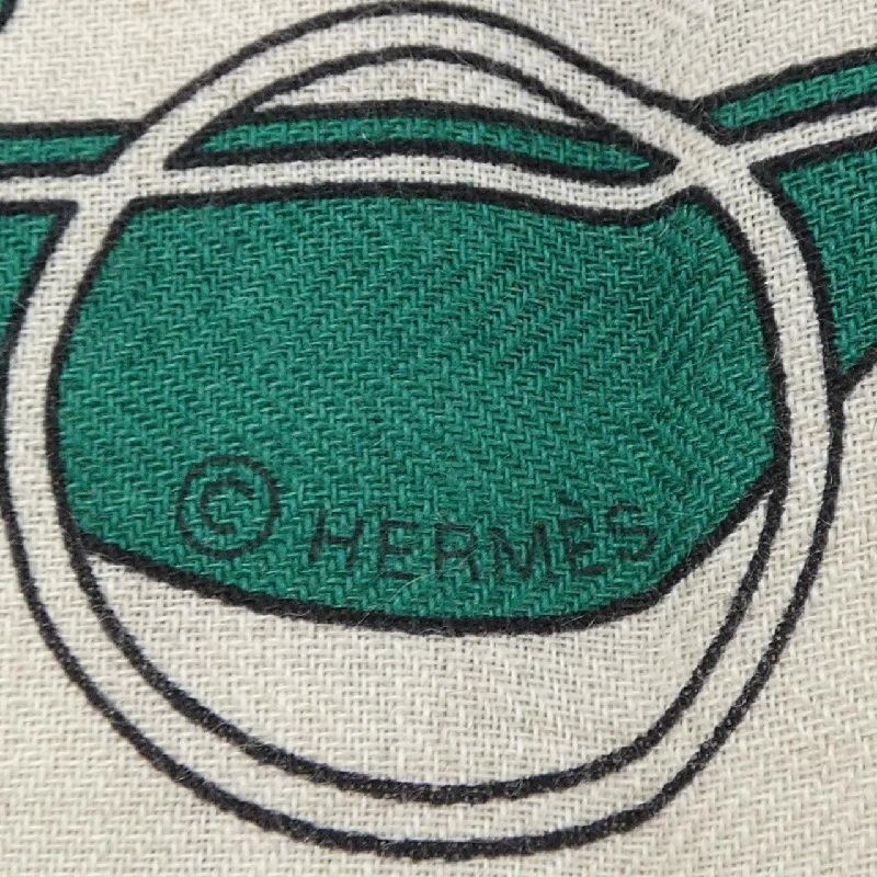 HERMES EX-LIBRIS H363791S Khăn choàng hình tam giác - Hàng hiệu Chính hãng 836553