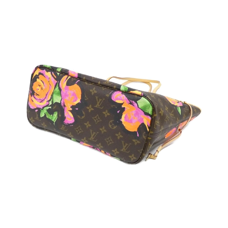 Túi xách Louis Vuitton Monogram Rose (Stephen Sprouse) Neverfull MM M48613 - Hàng hiệu Chính hãng 765076