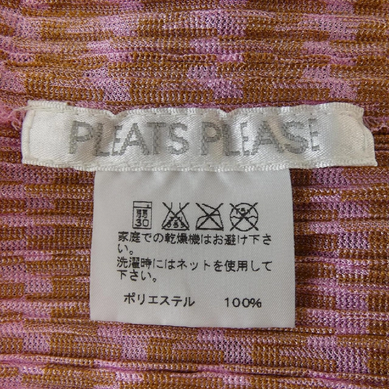 Pleats Please 2009 Họa tiết kẻ ô PP91-JO626 7564045 Áo cardigan 633438