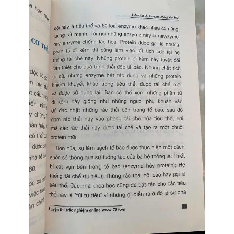 ENZYME CHỐNG LÃO HÓA - HIROMI SHINYA, MD (HUỲNH NGỌC TRỤ dịch)  1042896