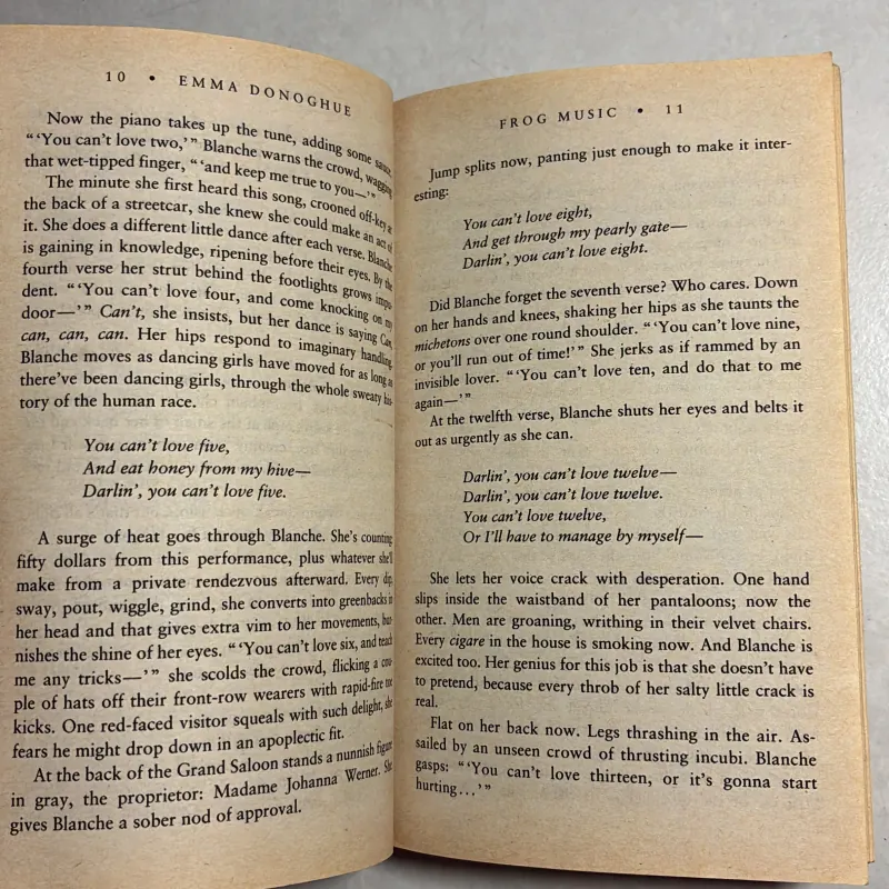 Frog music - Emma Donoghue 783097