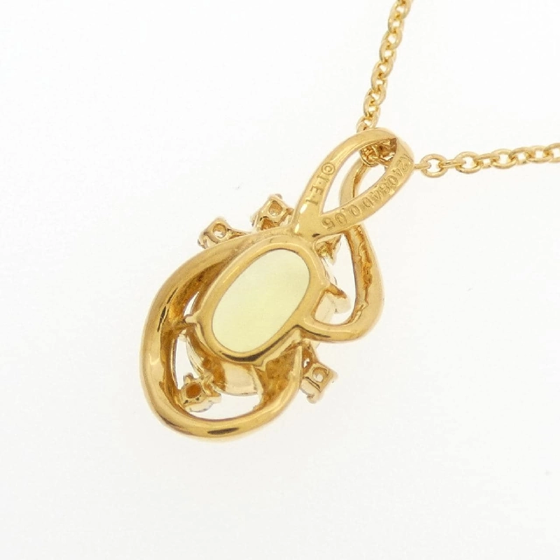 K24YG Chrysoberyl Necklace 0.84CT - Hàng hiệu Authentic 859077