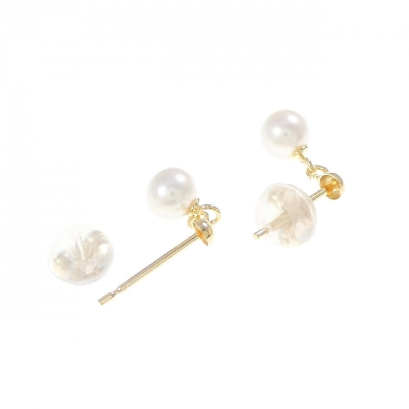 K18YG Bông tai ngọc trai nước ngọt - Hàng hiệu Authentic 866787