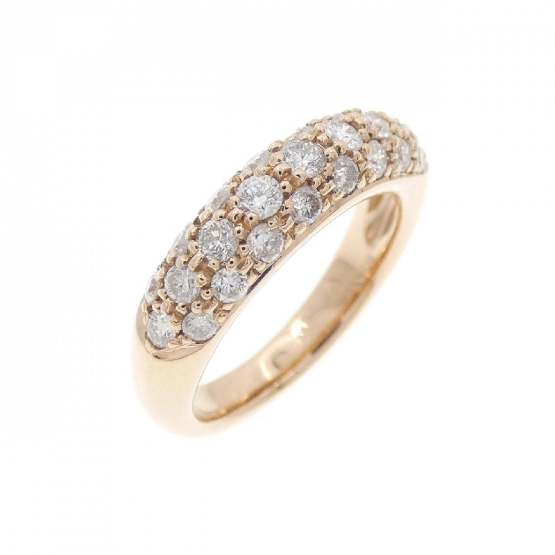 Nhẫn hồng ngọc K18PG đính kim cương 0.50CT 667402