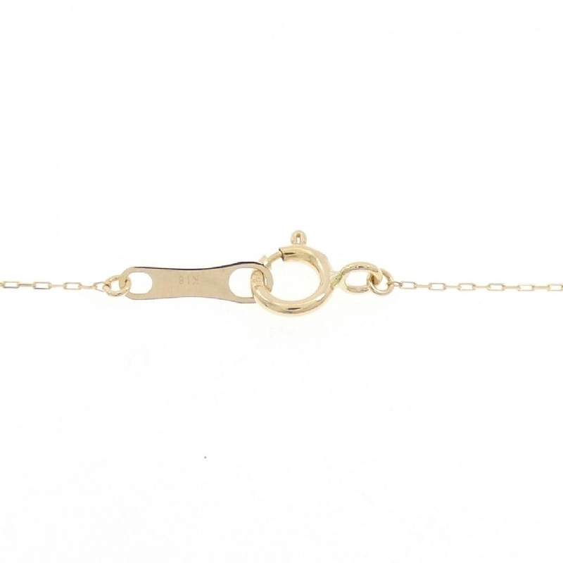 K18YG Solitaire Dây chuyền kim cương 0.07CT - Hàng hiệu Chính hãng 859689