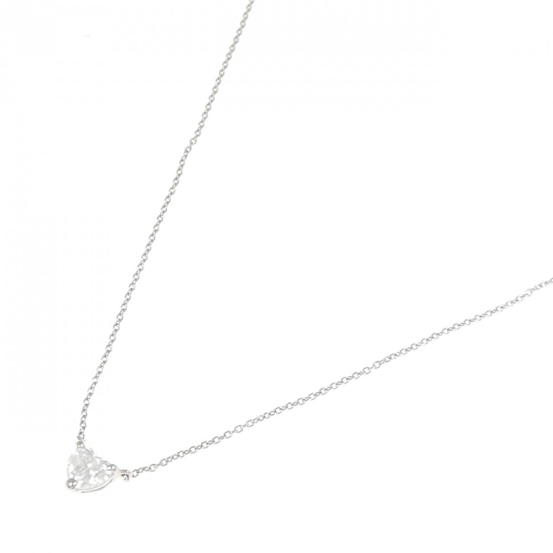 Dây chuyền kim cương PT900/PT850 0.535CT F SI2 hình trái tim - Hàng hiệu Chính hãng 875068