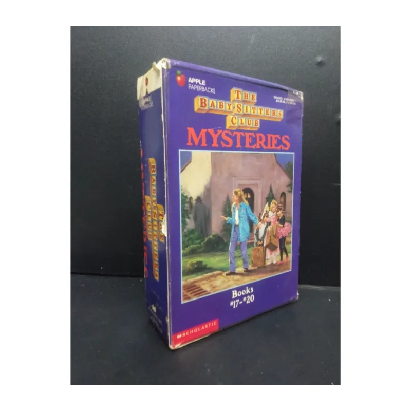 Bộ 4 cuốn (#17 - #20) The baby - Sitters club Kristy and the Missing Fortune 979641