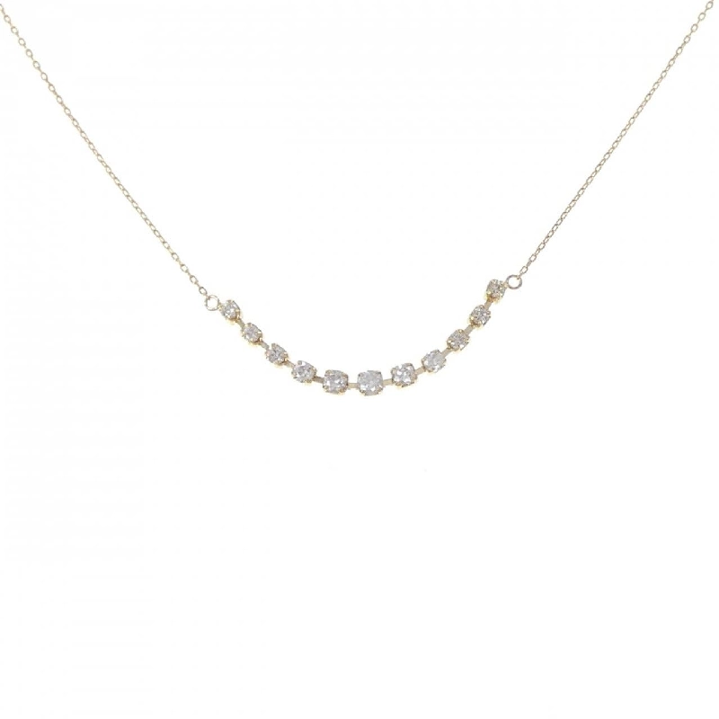 Dây chuyền kim cương K18YG 0.30CT - Hàng hiệu chính hãng 856251