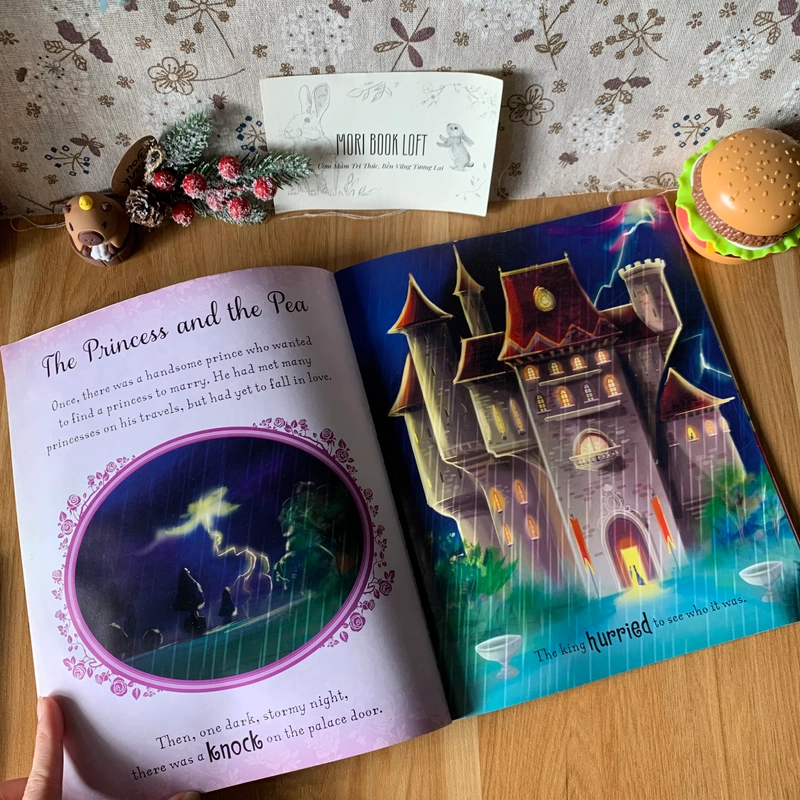 Sách tranh Sleeping Beauty and Other Classic Fairy Tales, Used, Picture Book For Kids 459533