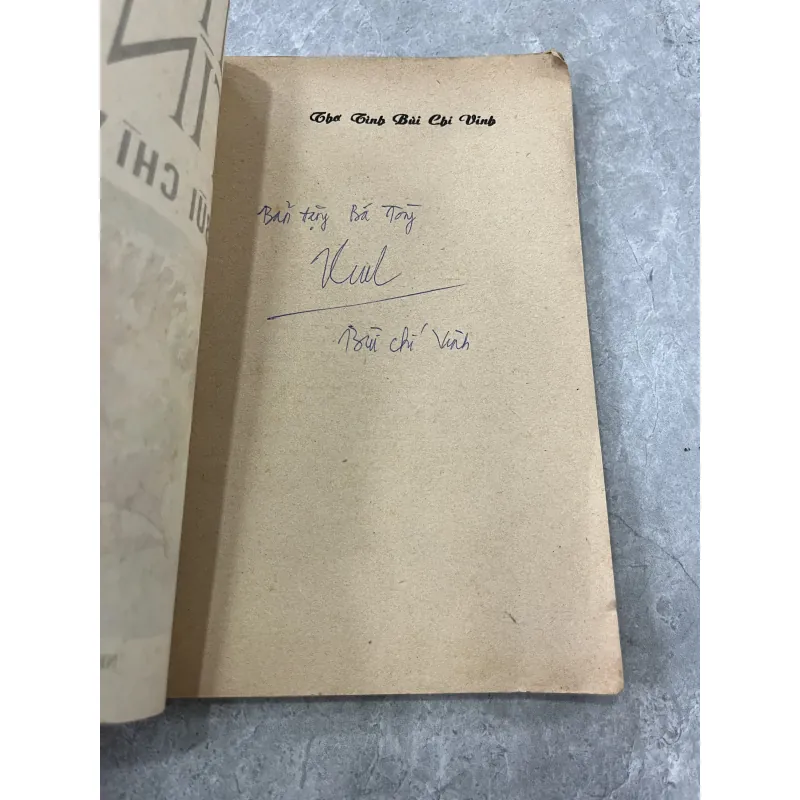 THƠ TÌNH - BÙI CHÍ VINH 990759