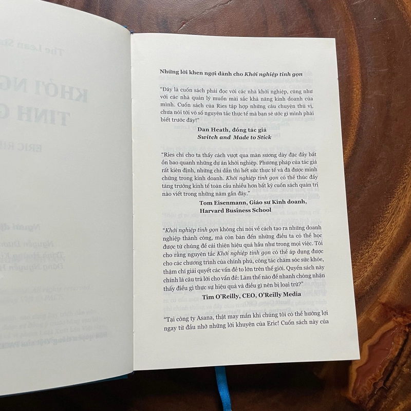 II Tựa sách: Khởi Nghiệp Tinh Gọn (The Lean StartUp) - ERIC RIES - 2018 443924
